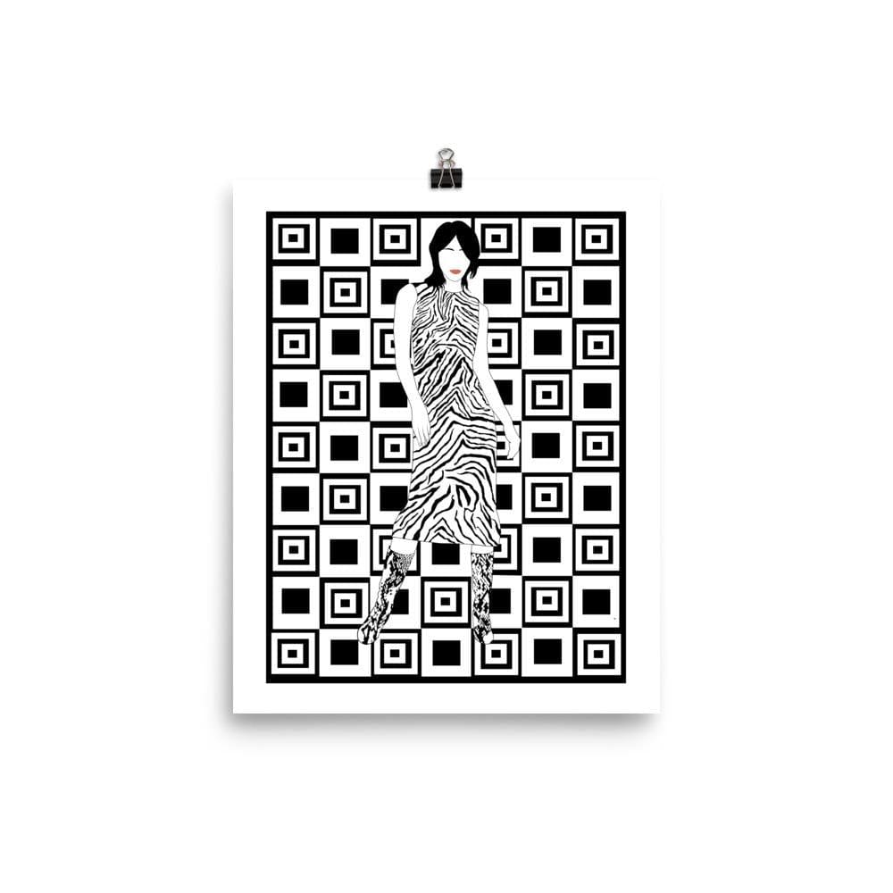 Elora The Fashionista Art Print