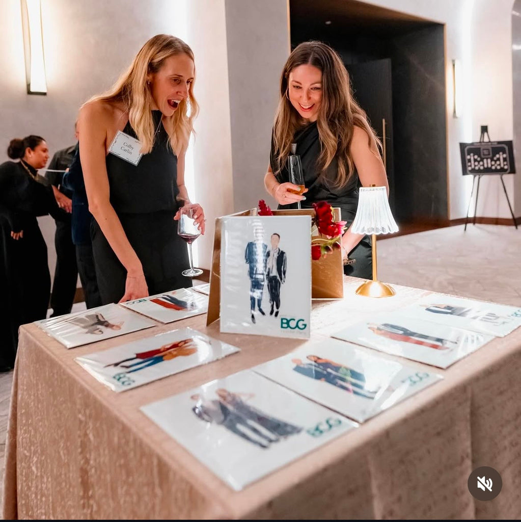 Captivate Guests with Live Fashion Illustration Magic at Your Event