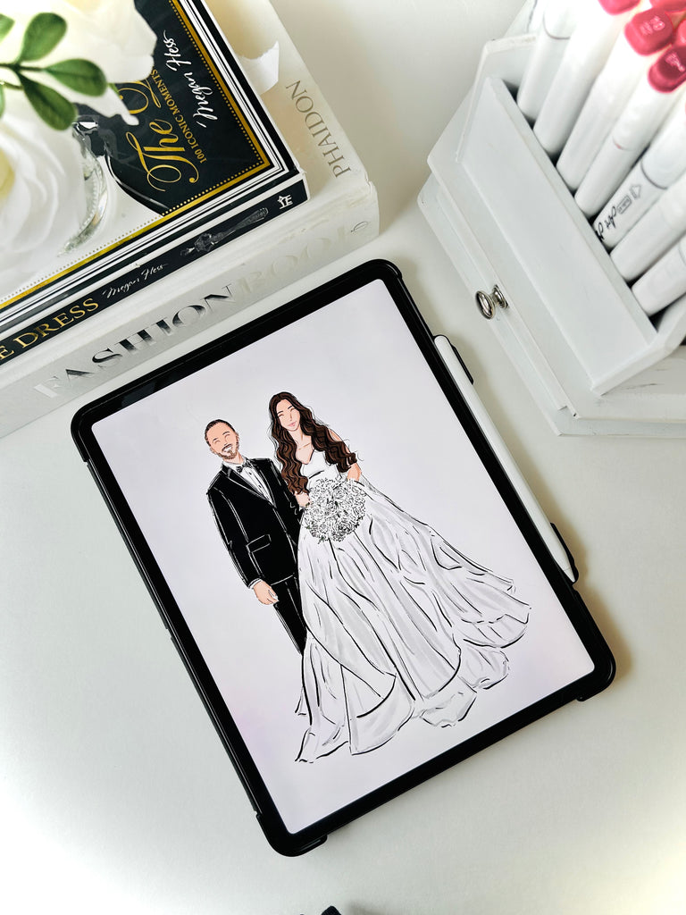 Live Wedding Illustration