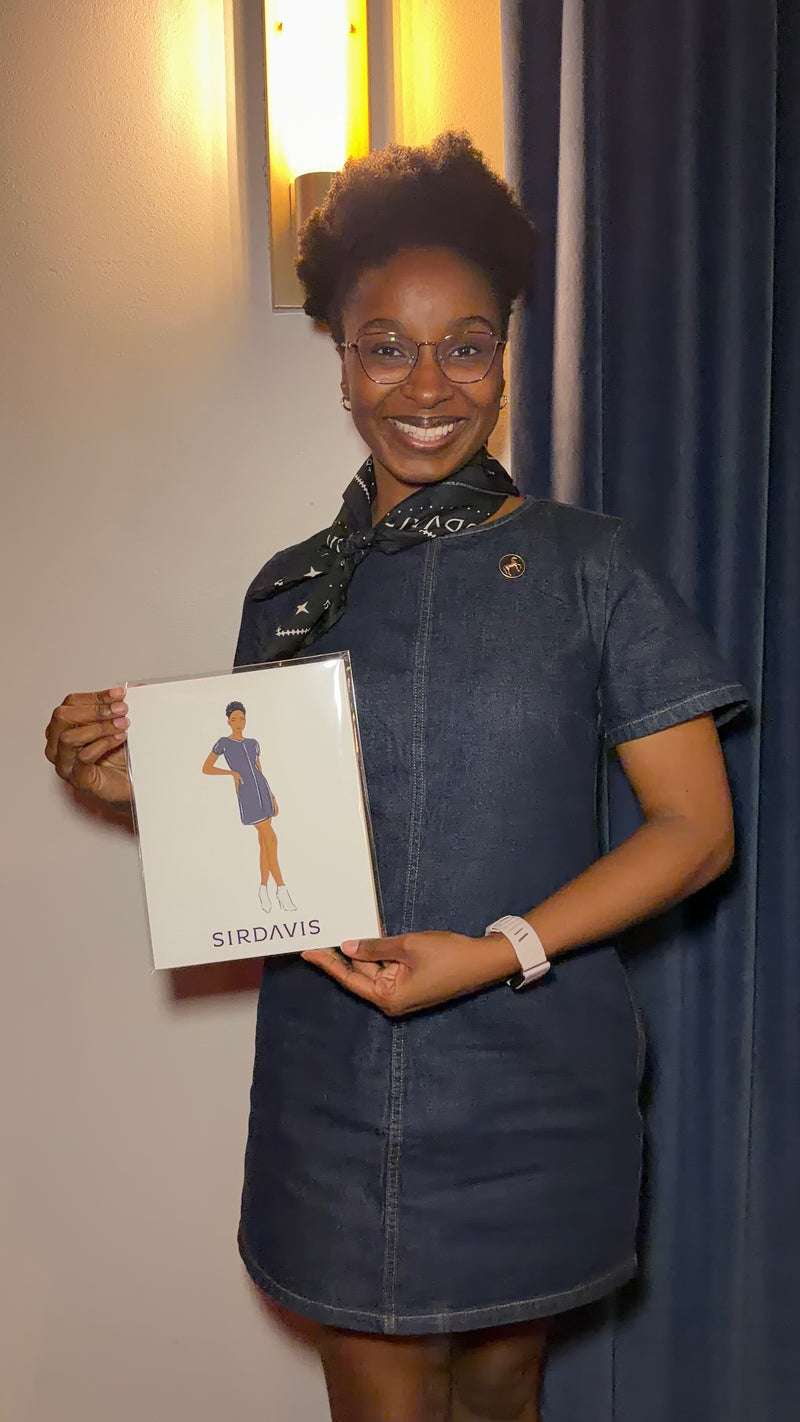 Personalized live guest illustrations created during luxury International Women’s Day event.