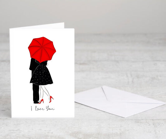 I Love You Valentines Day Card