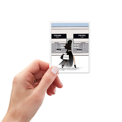 The Prada Fashionista Sticker