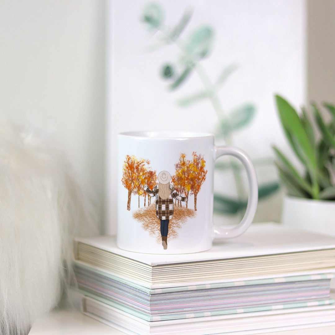 The Fall Fashionista (Blonde) Mug 11oz.