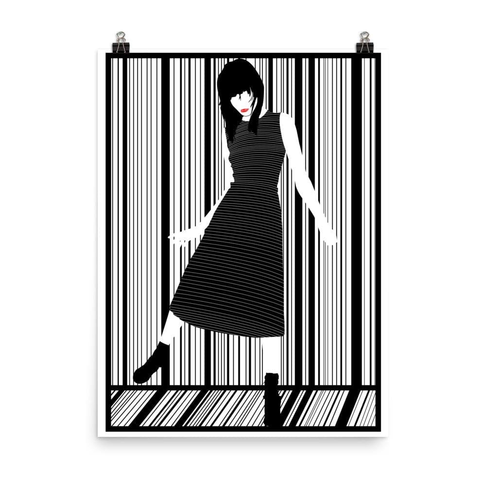 Elle The Fashionista Art Print