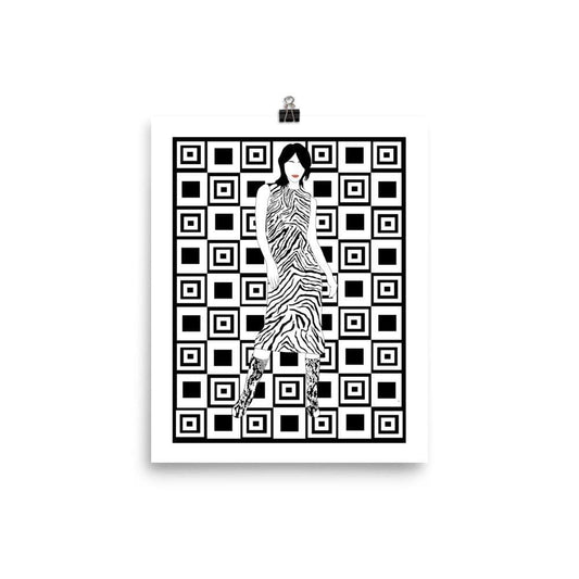 Elora The Fashionista Art Print