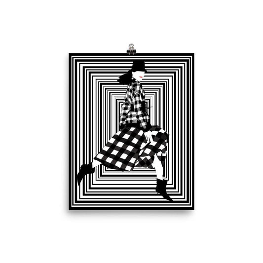 Fashionista Art Print