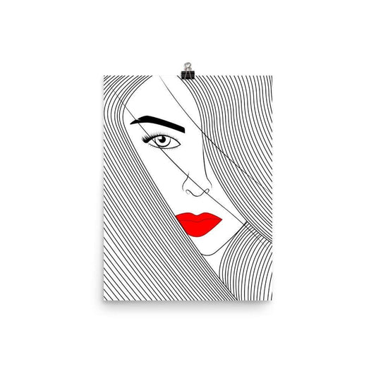She is Fierce Art Print - Gavi Leveaux